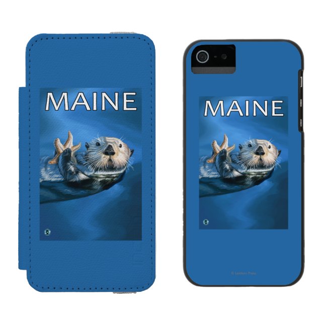 MaineSea utterplats Incipio iPhone Wallet Skal (Sida vid Sida)