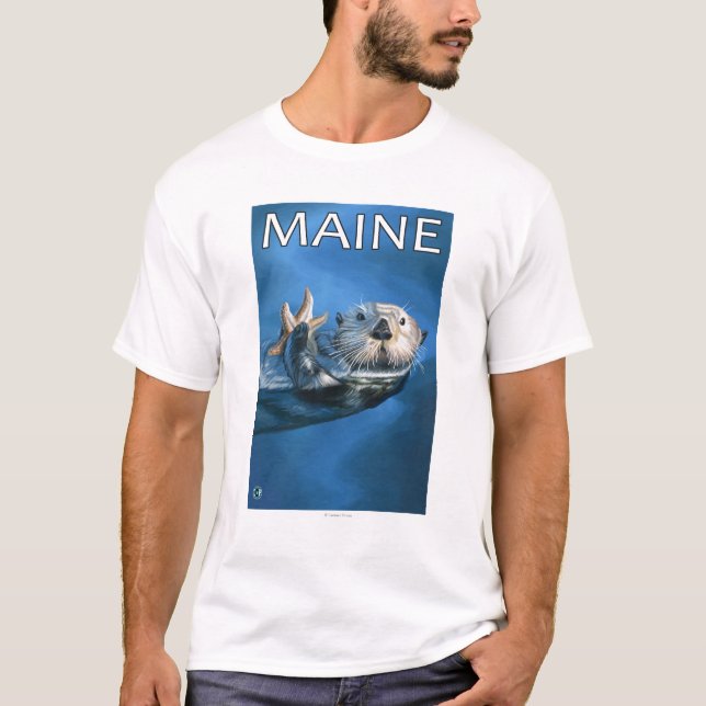 MaineSea utterplats Tee (Framsida)