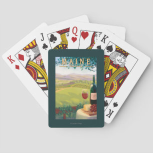 MaineWine landplats Casinokort