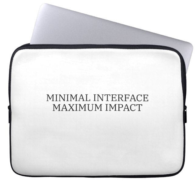 Mainframe-isolering | Minimal Interface Padded  Laptop Fodral (Framsidan)