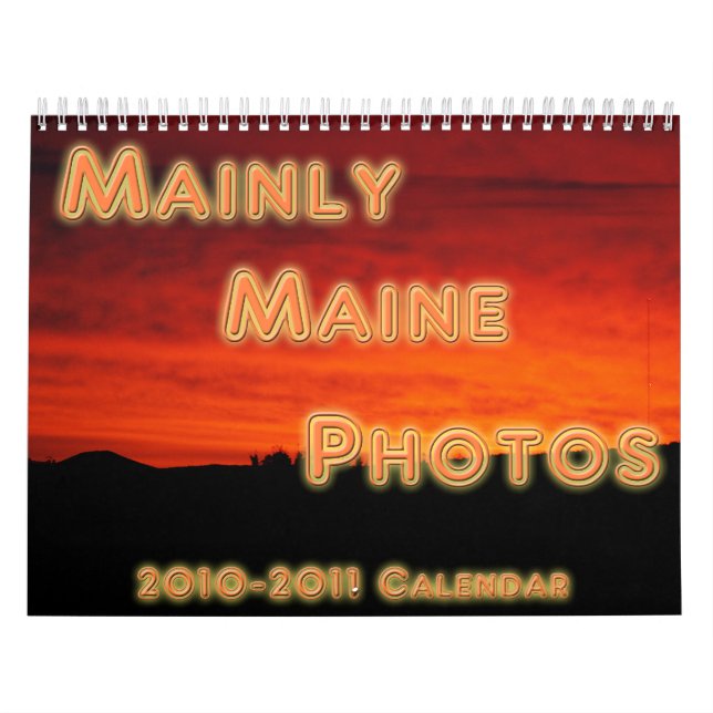 Mainly Maine Photos Kalender (Omslag)