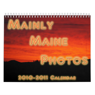 Mainly Maine Photos Kalender