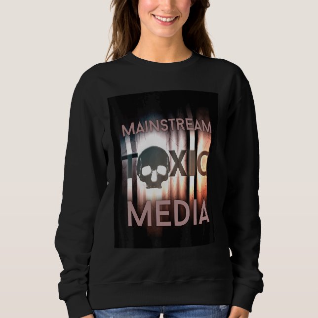 Mainstream-media är toxiska t shirt (Framsida)