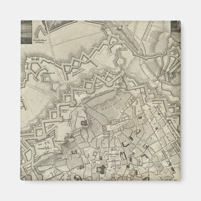 Mainz, Tyskland Magnet (Framsidan)