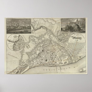 Mainz Tyskland Poster