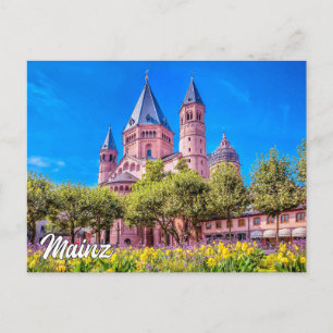Mainz, Tyskland Vykort