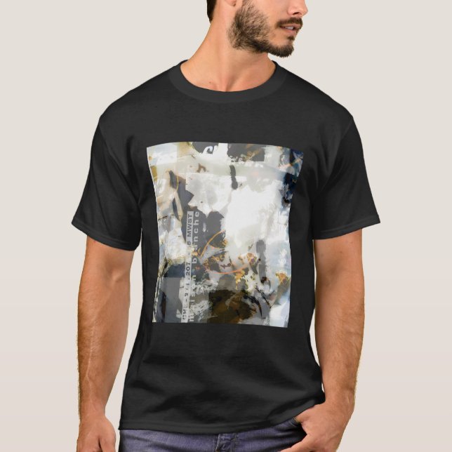 Maison Blanche Absract Brand T Shirt (Framsida)