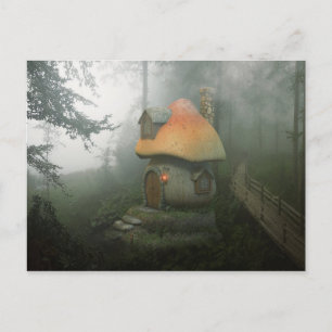 Maison champignon vykort