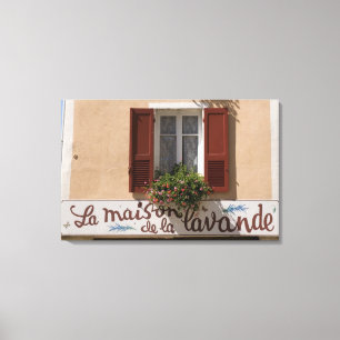 Maison de la Lavande, Place du Couwert, Canvastryck
