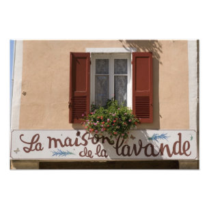 Maison de la Lavande, Place du Couwert, Fototryck