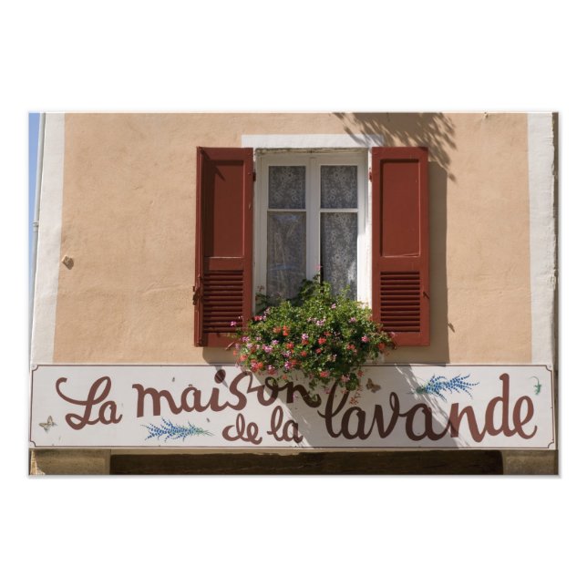 Maison de la Lavande, Place du Couwert, Fototryck (Framsidan)