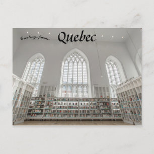 Maison de la Litérature Quebec Kanada Vykort