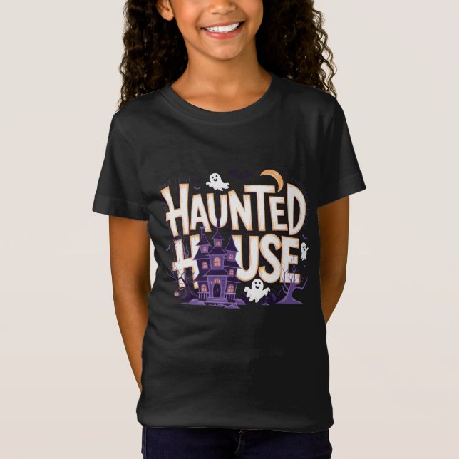 Maison Hantée - La Nuit des Fantômes T Shirt (Framsida)
