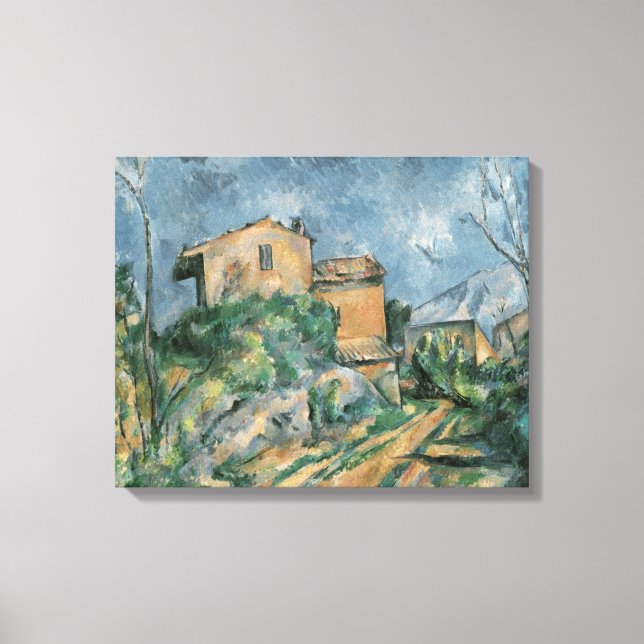 Maison Maria - Paul Cezanne - c1895 Canvastryck (Framsida)