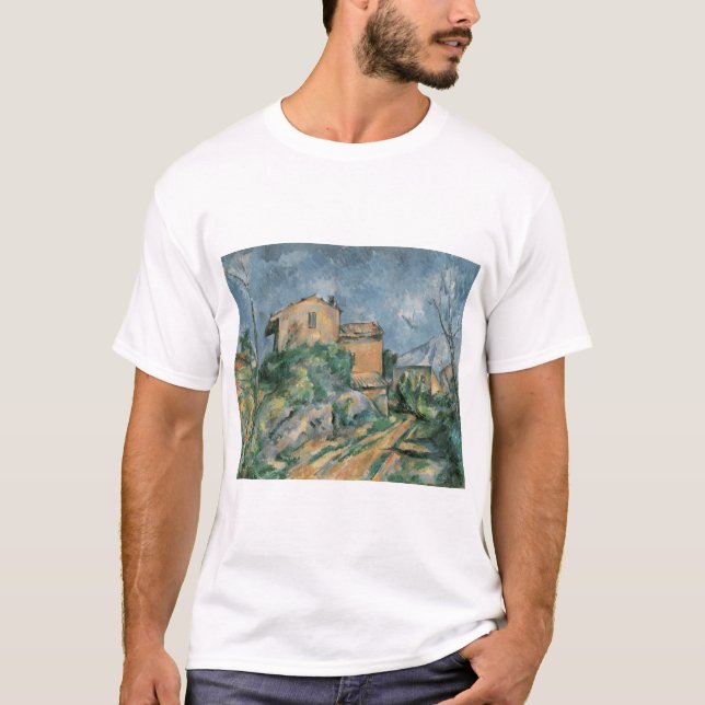 Maison Maria - Paul Cezanne - c1895 T Shirt (Framsida)