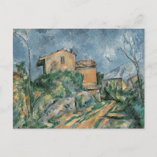 Maison Maria - Paul Cezanne - c1895 Vykort (Framsida)