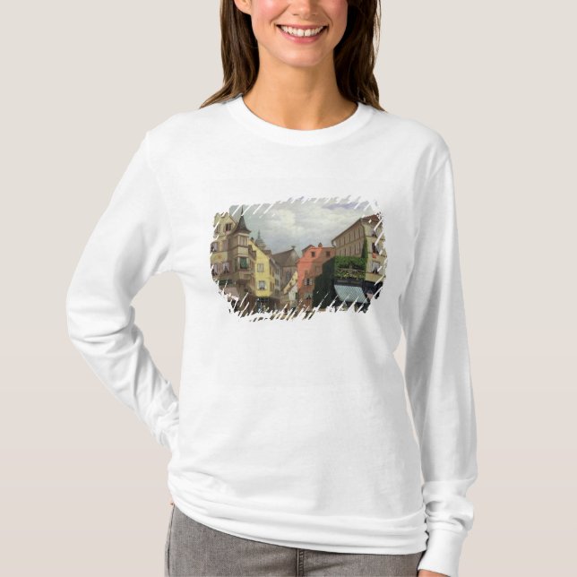 Maison Mathieu, Tusen dollar-Rue, Colmar, 1876 Tee (Framsida)