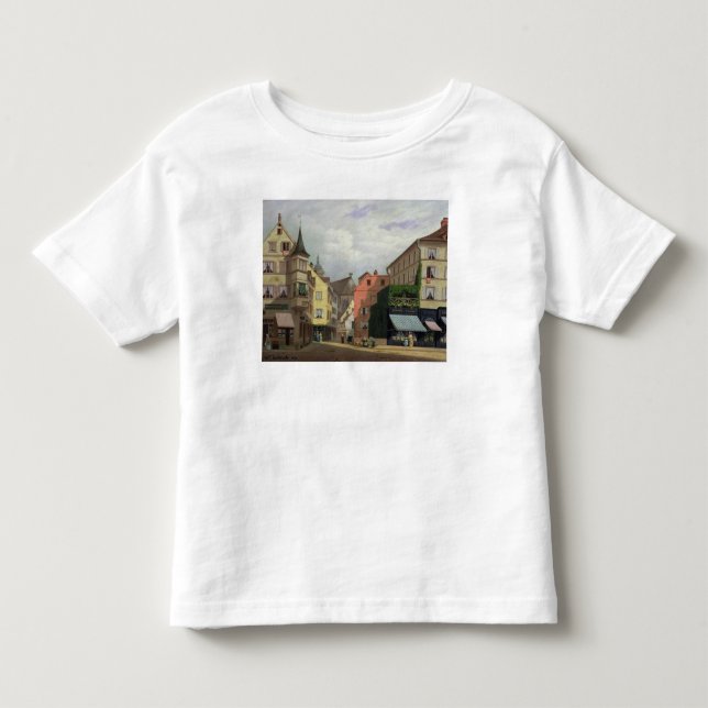 Maison Mathieu, Tusen dollar-Rue, Colmar, 1876 Tee Shirt (Framsida)