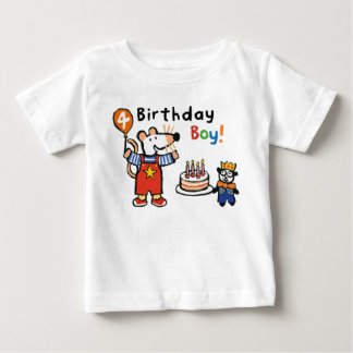 Maisy Birthday Boy, 4 år gammal T Shirt