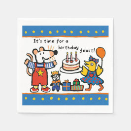Maisy Birthday Feast Pappersservett