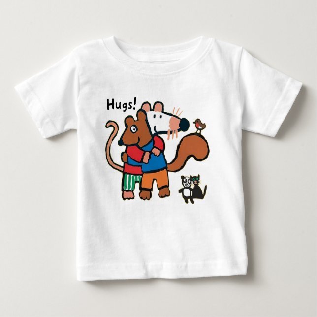 Maisy ge Cyril a Hug T Shirt (Framsida)