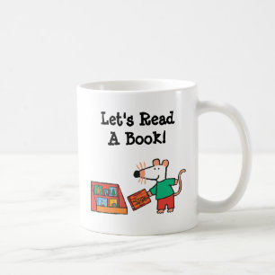 Maisy med Bibliotek Bokar Kaffemugg