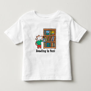 Maisy och Bokar bokhyllan T-shirt
