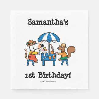 Maisy och Cyril Birthday Pappersservett
