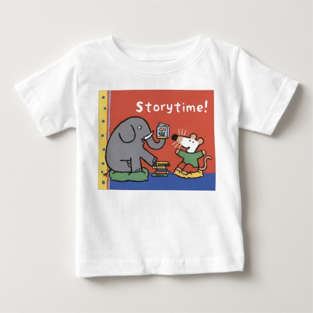 Maisy och Eddie Read Bokar T Shirt (Framsida)