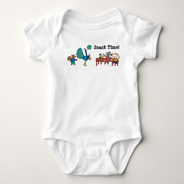 Maisy och för vänner förskole- mellanmål Time T-shirt (Framsida)