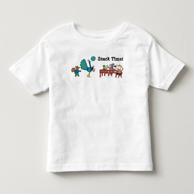 Maisy och för vänner förskole- mellanmål Time Tee (Framsida)