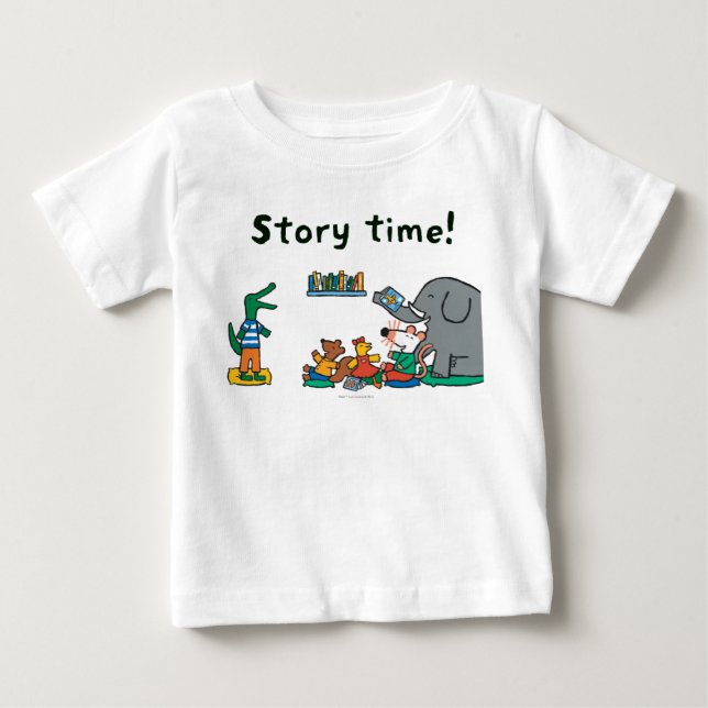 Maisy och Friends Laugh vid story Time T-shirt (Framsida)