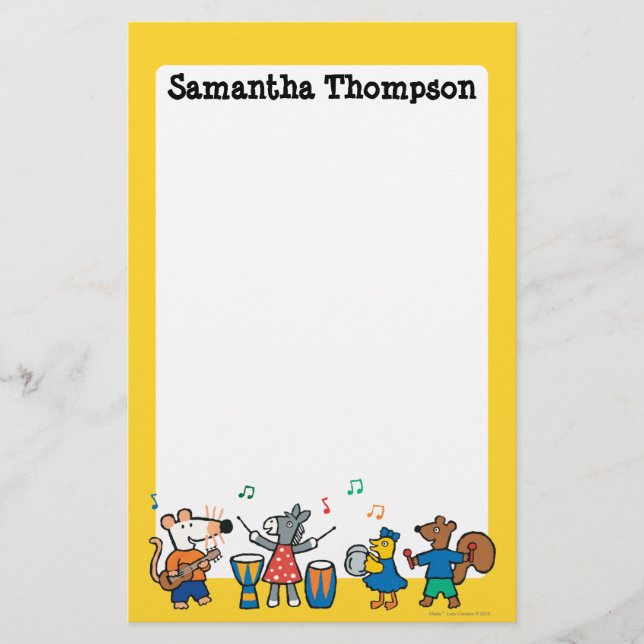 Maisy och Friends Play i bandet Brevpapper (Framsida)