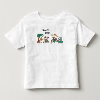 Maisy och vänner på stranden tee shirt