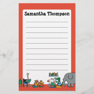 Maisy och vänner som tillsammans läs brevpapper