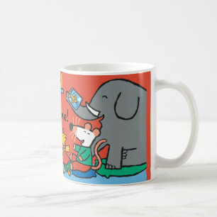 Maisy och vänskratt på berättelsen Time Kaffemugg
