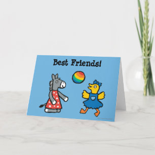 Maisy på Preschool med vänner på lekplatsen Kort