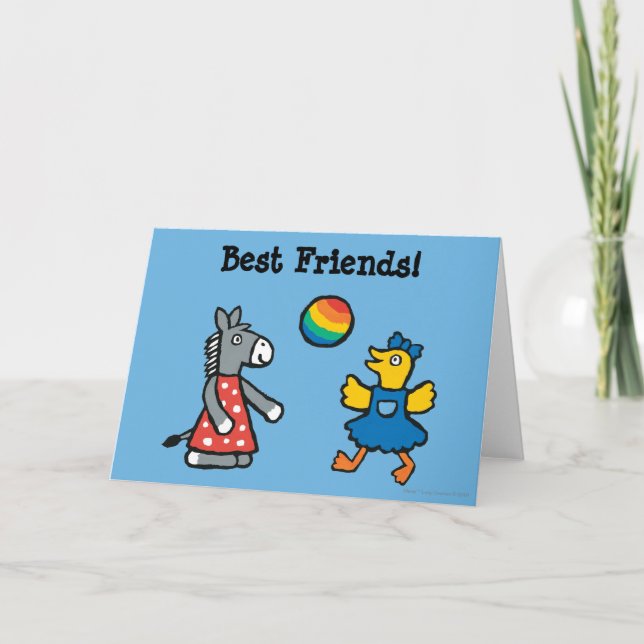 Maisy på Preschool med vänner på lekplatsen Kort (Framsida)