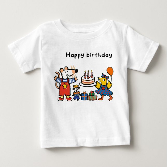 Maisy Personlig Födelsedag T Shirt (Framsida)