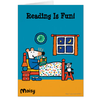 Maisy redo för sängblåttPajamas Hälsningskort