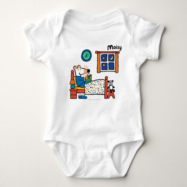 Maisy redo för sängblåttPajamas Tee Shirt (Framsida)