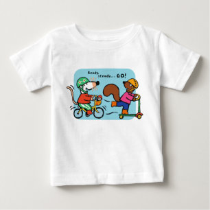 Maisy Rides a Bike med Cyril Småbarn T-Shirt