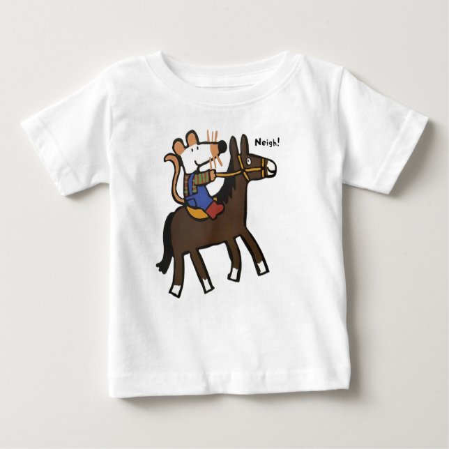 Maisy Rides a Horse T Shirt (Framsida)