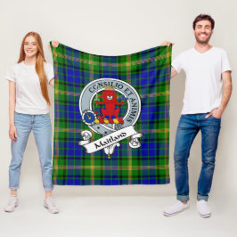 MaiTland Klan Badge Tartan Play Fleecefilt