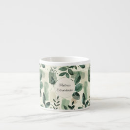 Maîtresse Extraordinaire – Floral Modern Espressomugg