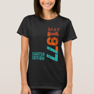 Maj 1977 År 1977 Retro 1977 Vintage 1977 sedan 197 T Shirt