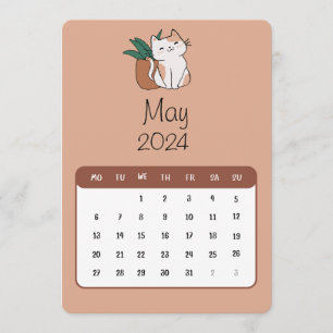 Maj 2024 Kalender över Ensamer och anläggningar Meny
