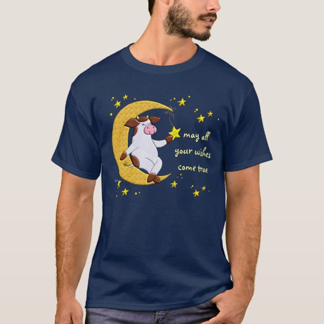 Maj all din riktig önskemålkom tee shirt (Framsida)