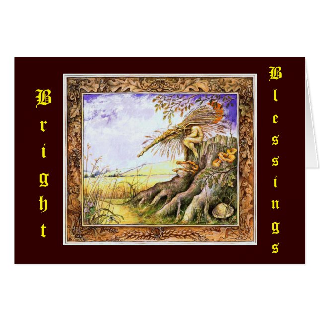 Maj anda hälsningskort (Framsidan Horizontal)