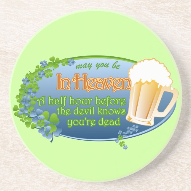 Maj är du i himmel underlägg sandsten (Framsidan)